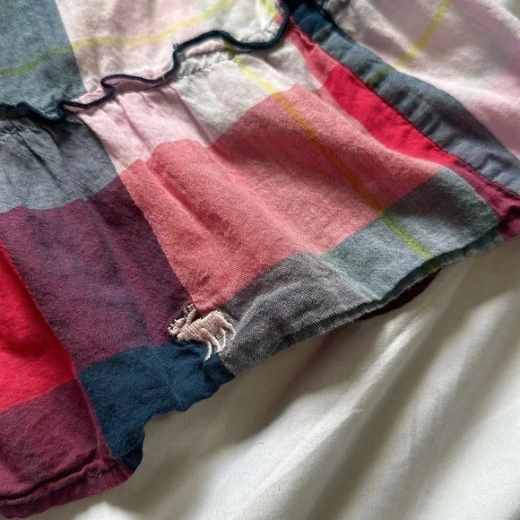 Abercrombie and Fitch plaid halter lined sundress size small - Picture 3 of 6
